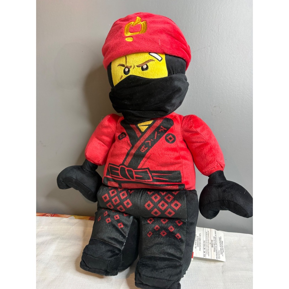 LEGO Ninjago Movie Kai Red Ninja Plush Stuffed Character Franco Mfg Co